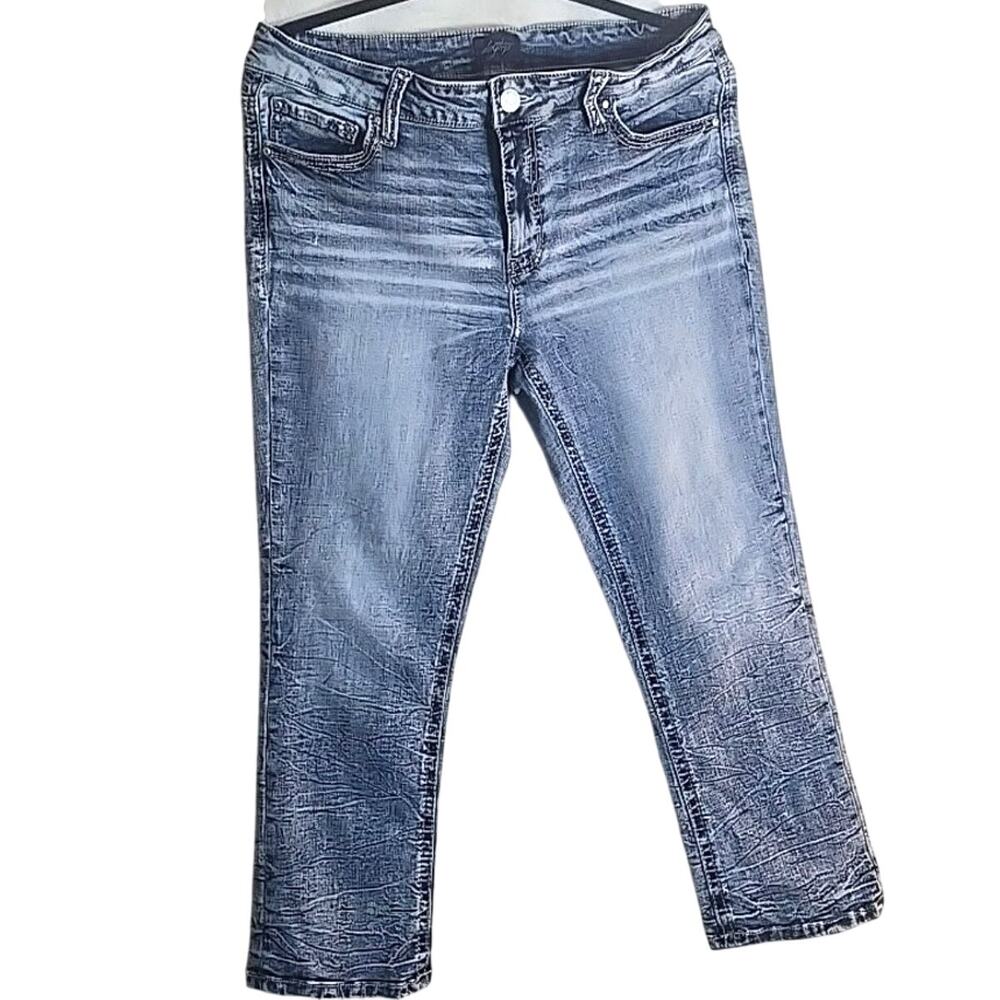 90s Daytrip Virgo Straight Acid Wash Jeans Size 32 Womens Denim Casual